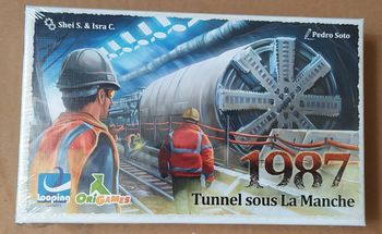 1987 - Tunnel sous la Manche - Jeu de société sous emballage - Prix Ferme