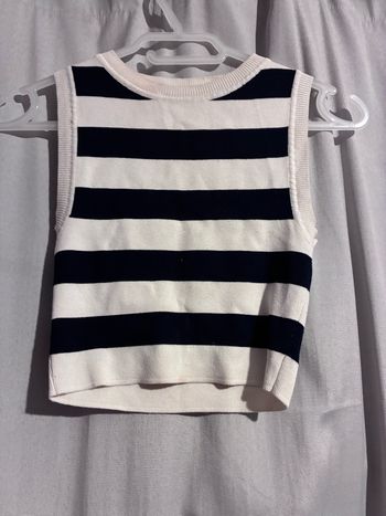 Crop top marinière