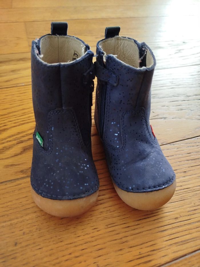 Bottines bleu marine - photo numéro 2