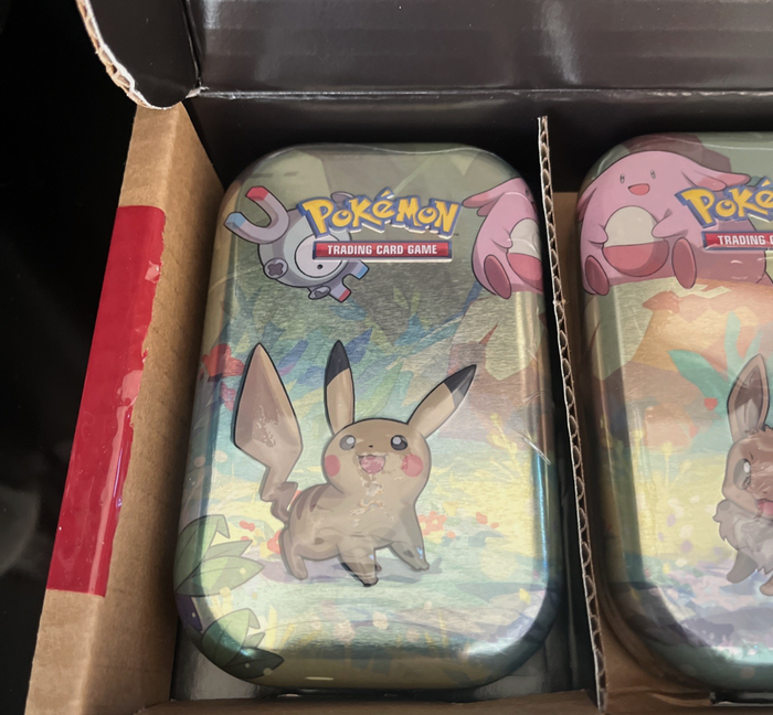 Artset Mini tins Pokémon - Amis de Kanto 2025 - photo numéro 2