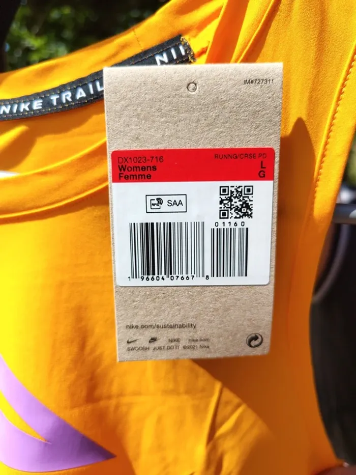 Débardeur Nike Dri-Fit Trail W - photo numéro 4