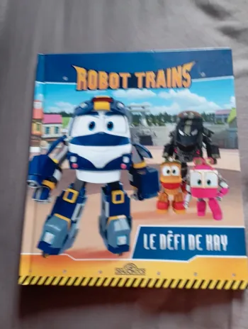 Livre robot trains