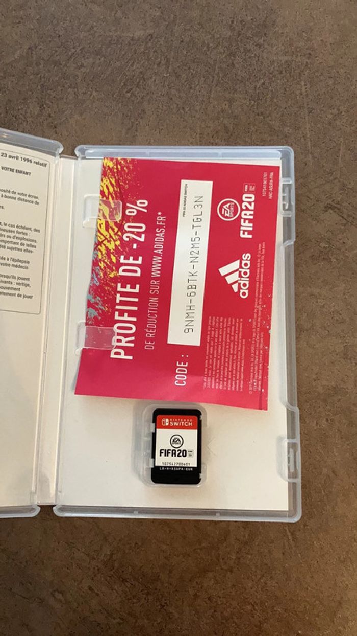 Jeu Fifa 20 Nintendo Switch - photo numéro 2