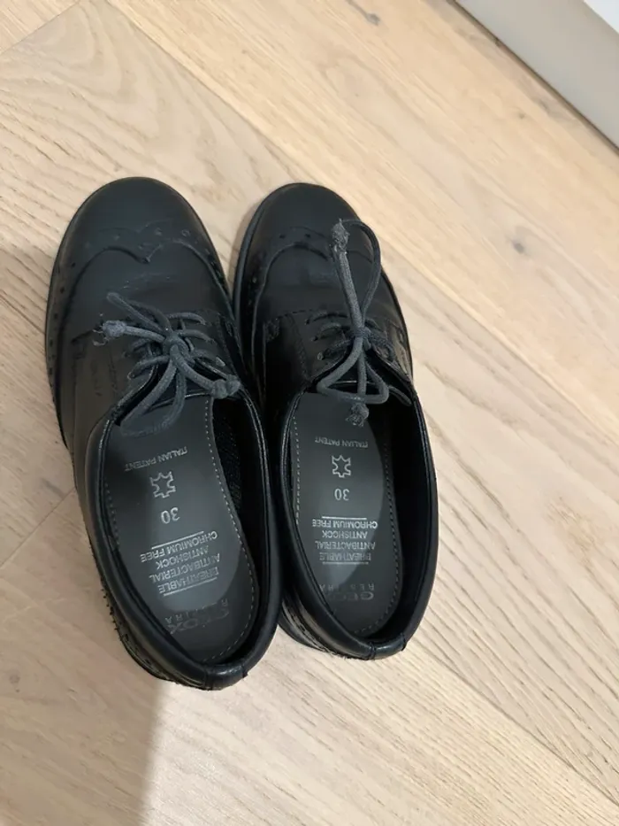 Derbies Geox cuir - photo numéro 3