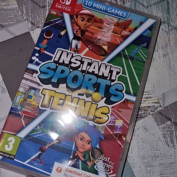 jeu Nintendo Switch  - INSTANT SPORT TENNIS  ( code ) 🎁 NEUF SOUS BLISTER 🎁 idée cadeau