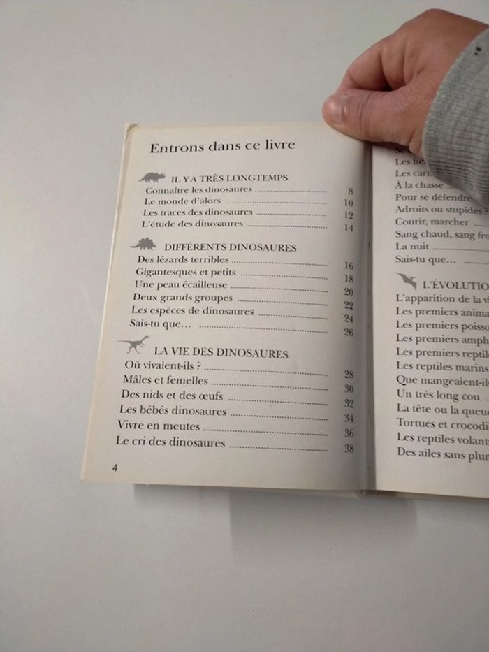 Livre ma première encyclopédie les dinosaures - photo numéro 3