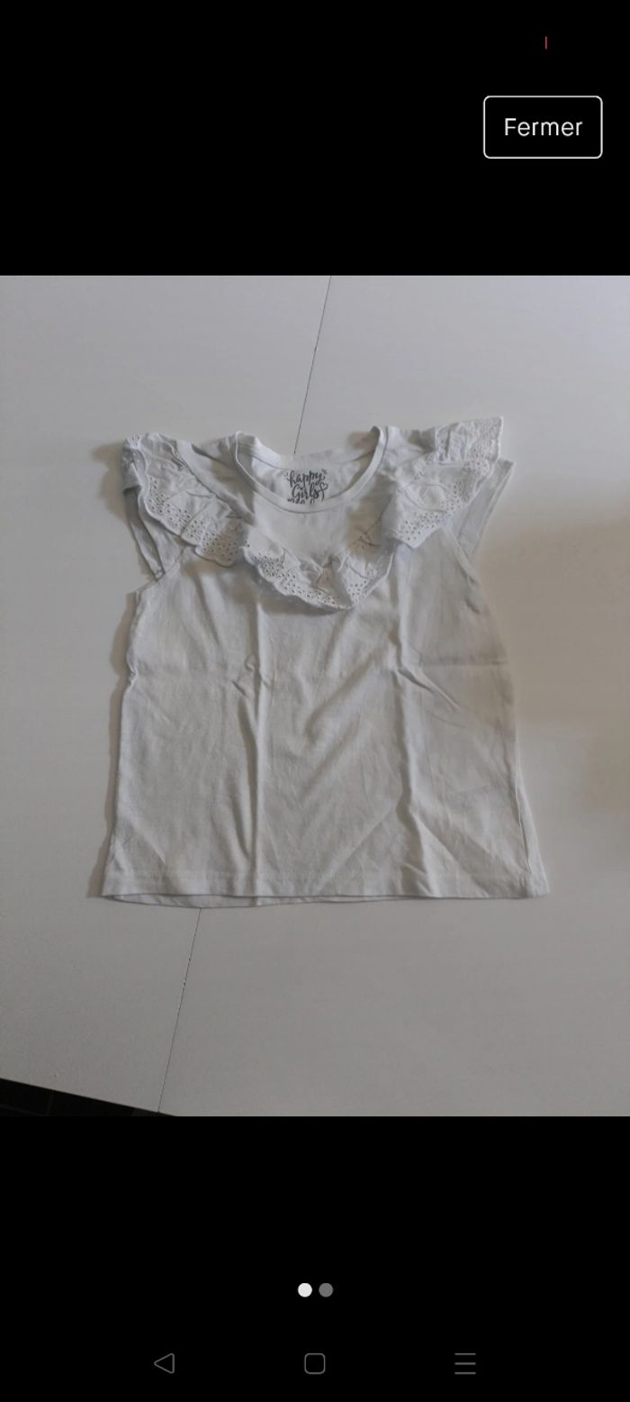 T-shirt manche courte 6ans