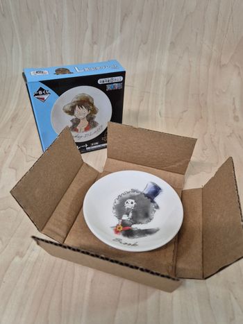 Mini assiette One Piece Ichibankuji "vol.100 anniversary" : Brook