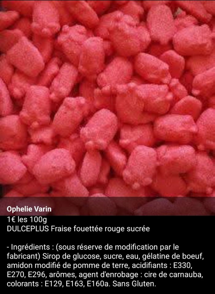 Sachet B.o.n.b.o.n.s 100g