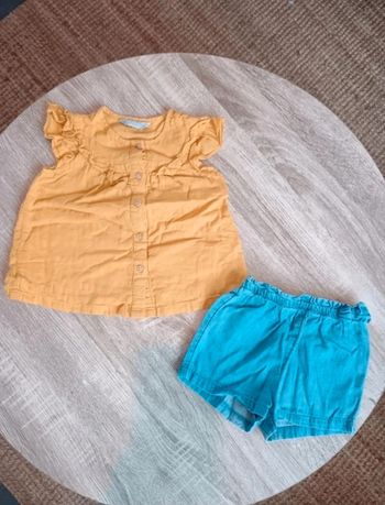 Ensemble bébé fille été 