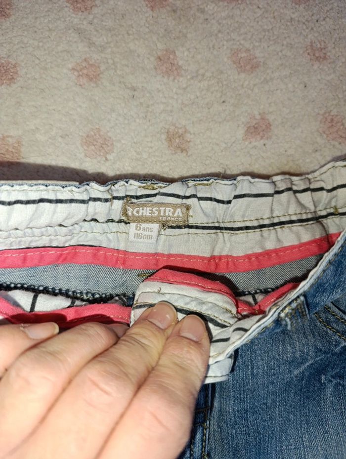 Jupe en jean 6 ans - photo numéro 2