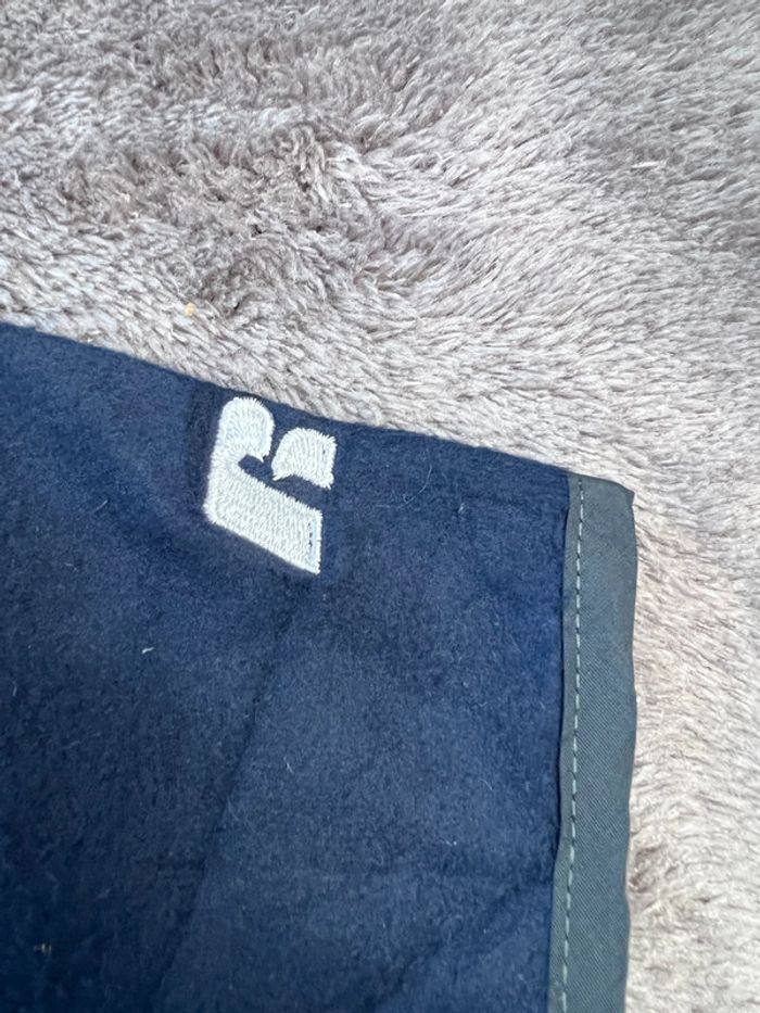 Pull polaire universitaire Notre-Dame Russell bleu marine avec logo brodé – Taille XXL - photo numéro 7
