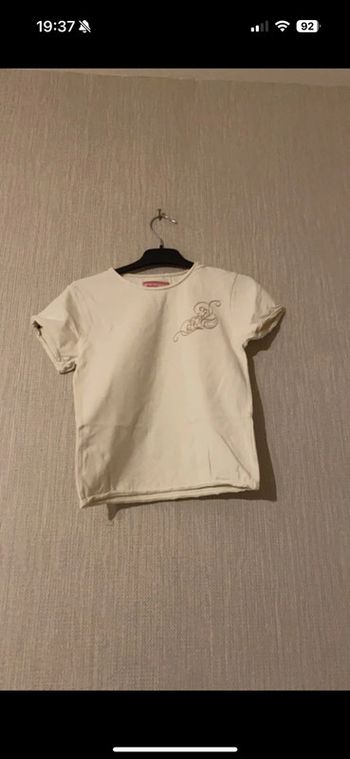 T-shirt orchestra blanc 8 ans