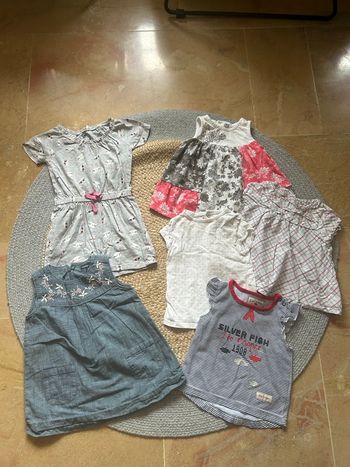 Lot vêtements été fille 12 mois 
