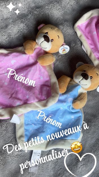 doudou personnalisée