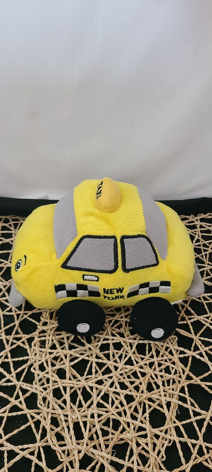Peluche Taxi Toys R Us de 18 cm de long