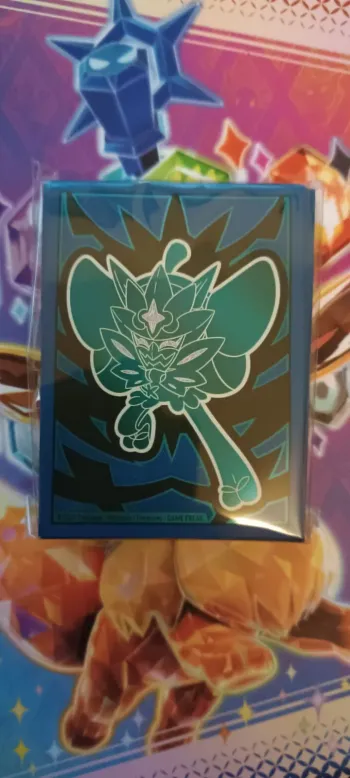 Lot de 60 sleeves Pokémon Mascarade Crépusculaire ETB Neuf Scelléé