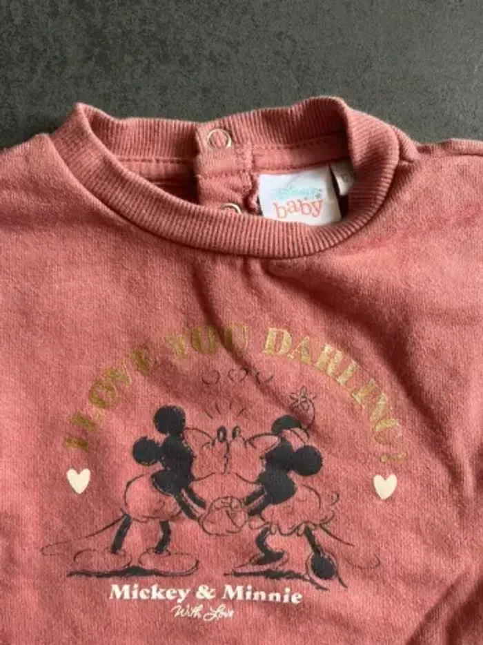 Lot 2 sweat Minnie 12 mois - photo numéro 5