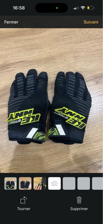 Gants moto été Kenny  