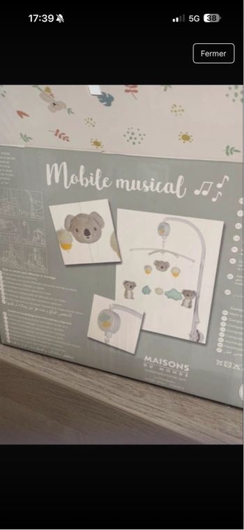 Mobil musical maison du monde 