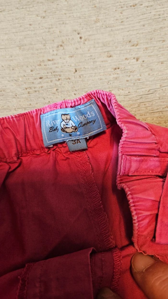 Jupe short vieux rose, River Woods, 3 ans, nickel - photo numéro 5