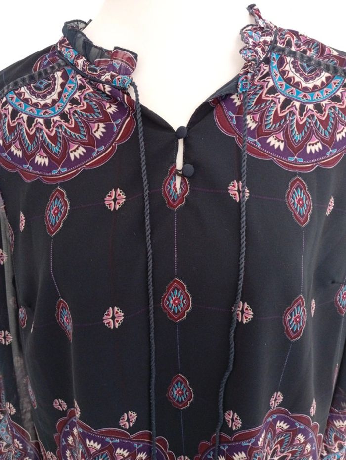 Blouse violette Riu taille 44 - photo numéro 5