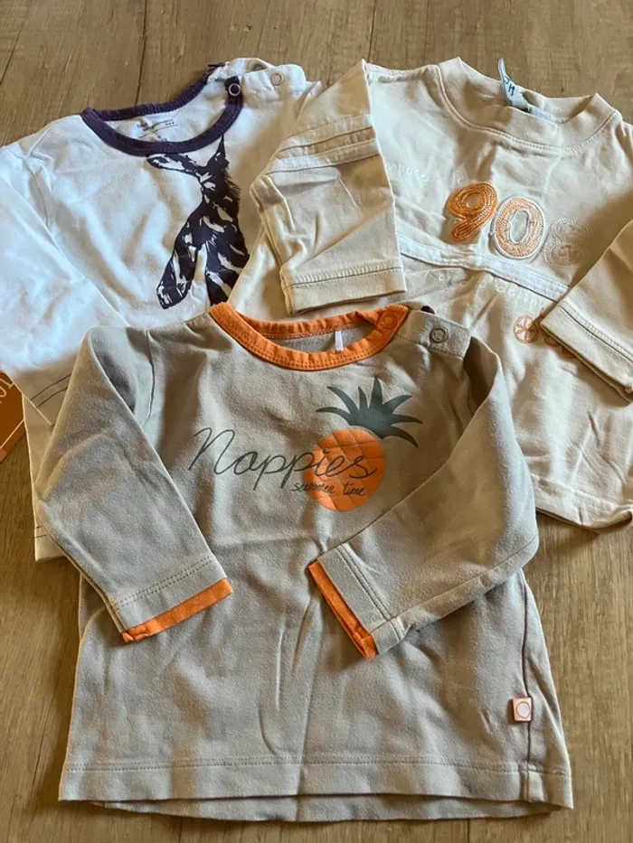 T-shirts manches longues 6 mois - photo numéro 2