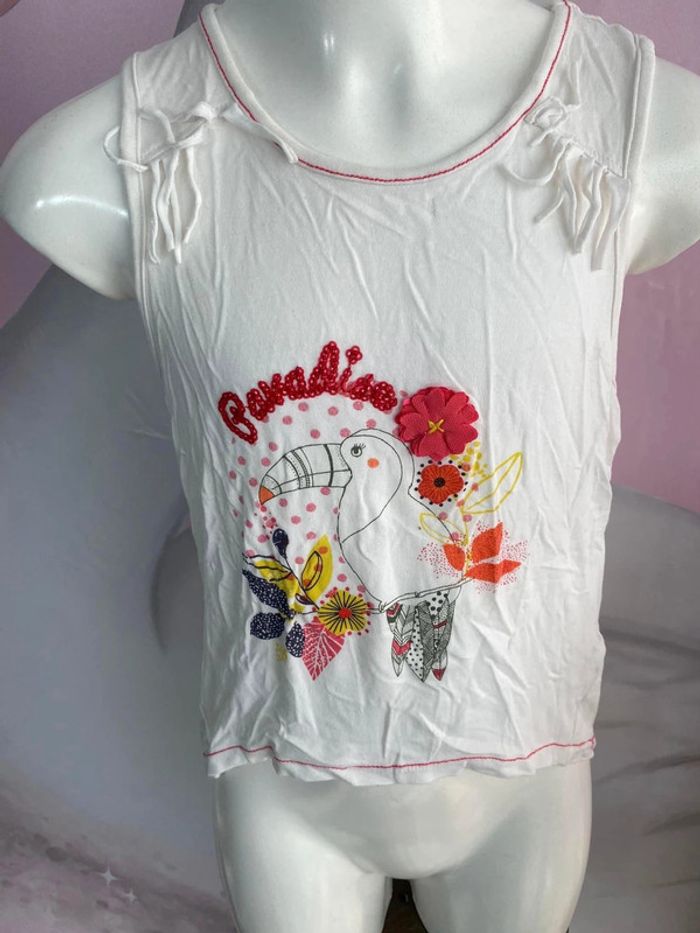 Ensemble été fille 10 ans short et top réf F10 203 - photo numéro 2