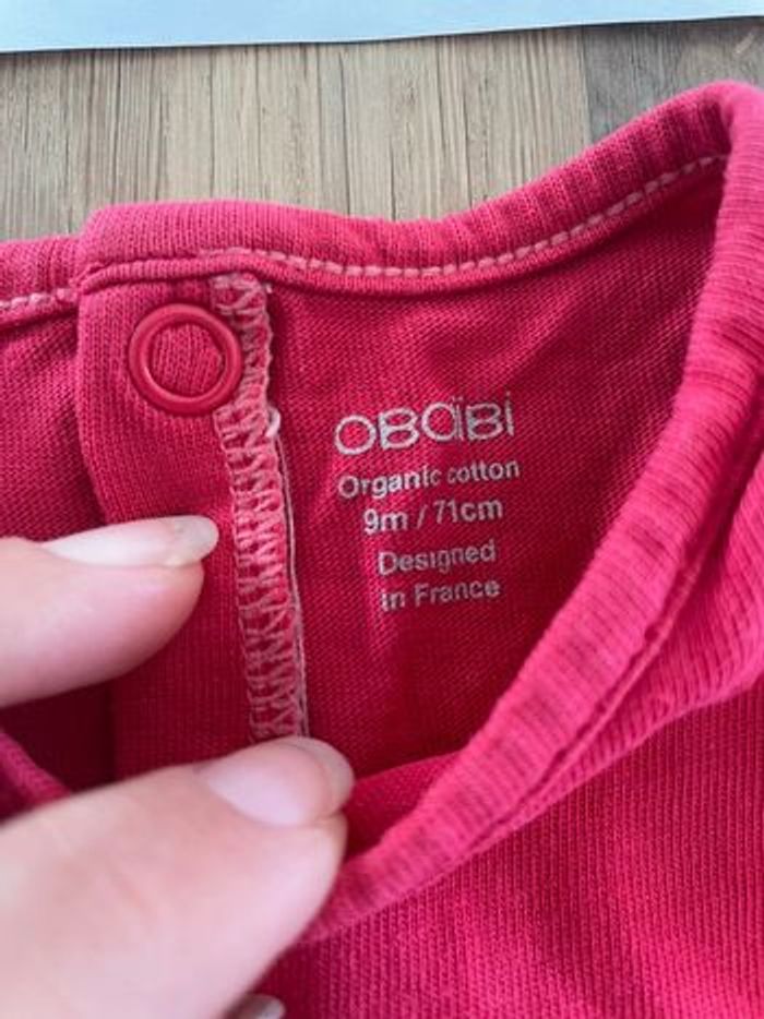 Pyjama fille Obaïbi 9 mois - photo numéro 3