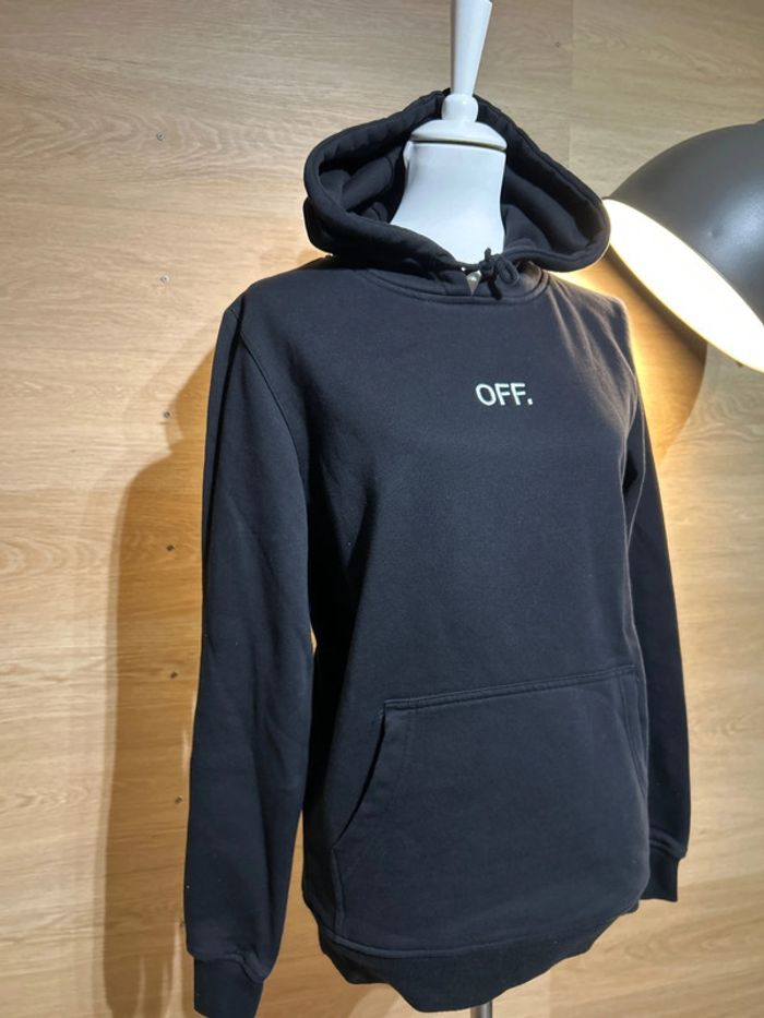 Homme Sweat noir Off. de Mister TEE comme neuf quasi pas porté taille S - photo numéro 2
