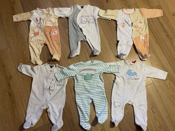 Lot de 6 pyjama garçon 3 mois 