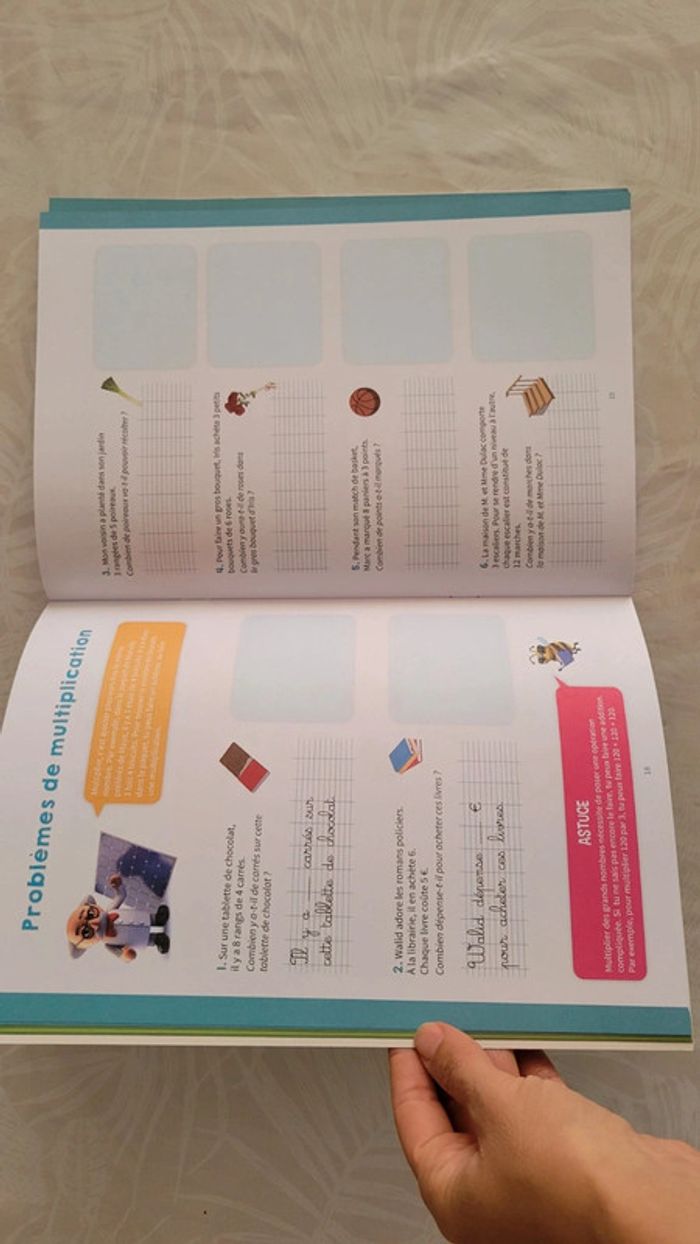 Cahier Neuf " pas de problème avec les problèmes" 6-8 ans CE1 CE2 - photo numéro 6
