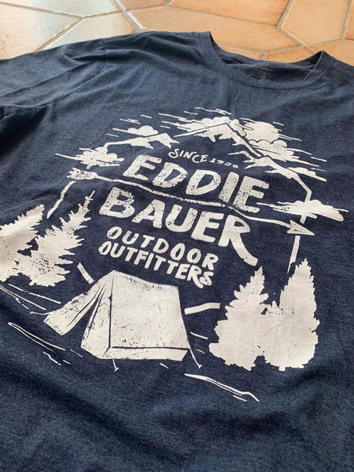 Tee shirt Printed / imprimé Eddy Bauer gris - photo numéro 2