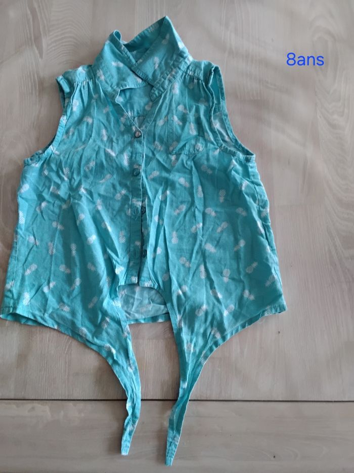 Chemise débardeur 8ans
