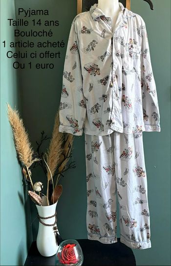 Pyjama Taille 14 ans