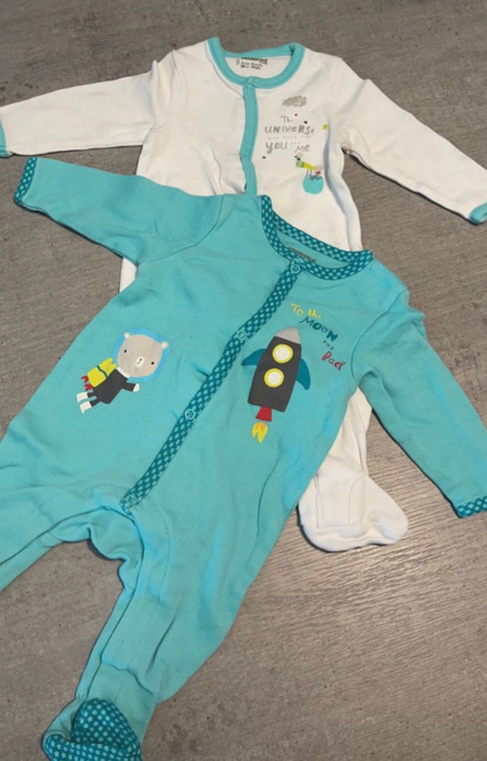 2 pyjamas 3 mois - photo numéro 2