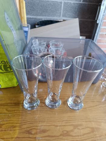 Lot 3 verres à cocktails