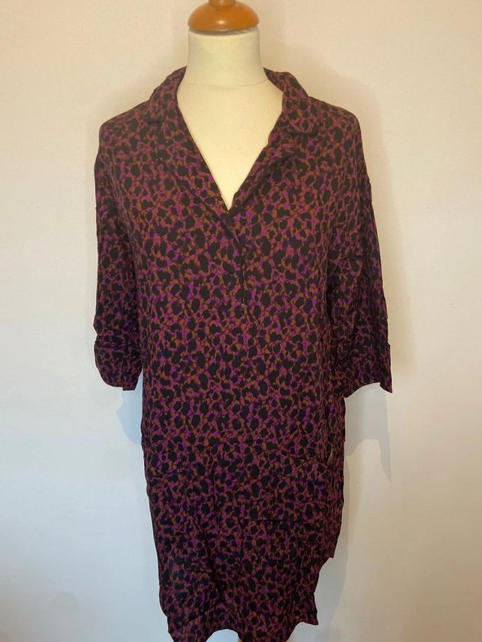 Robe manche trois quart femme taille S de marque Gemo