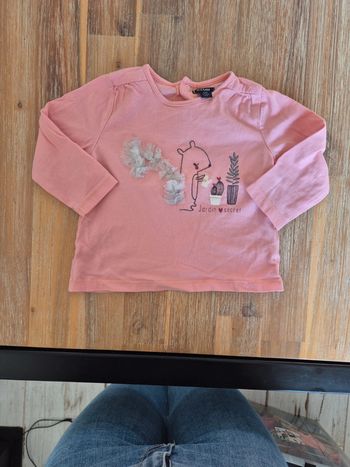 Tee-shirt manche longue 12 mois