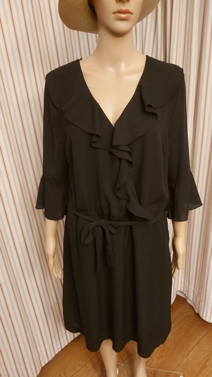 Robe noire Vila Joy t L - photo numéro 2
