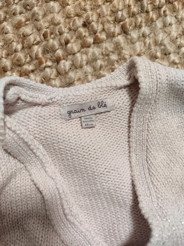 Gilet cache coeur 3 mois - photo numéro 3