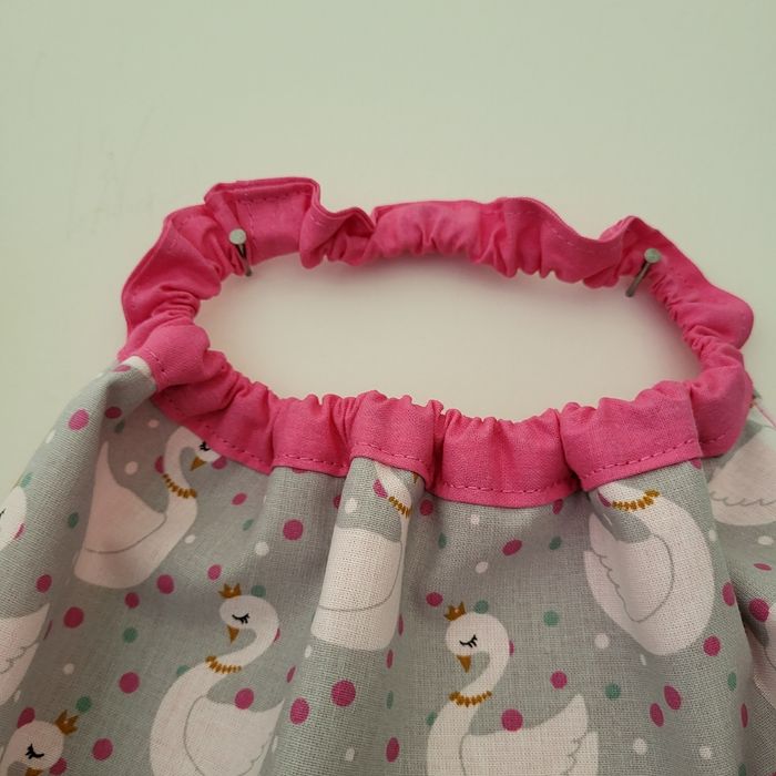 Serviette de cantine élastiquée au cou - photo numéro 3