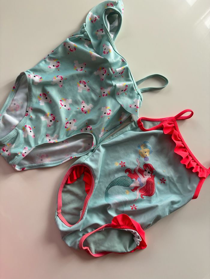 Lots de 2 maillots de bains 18 mois