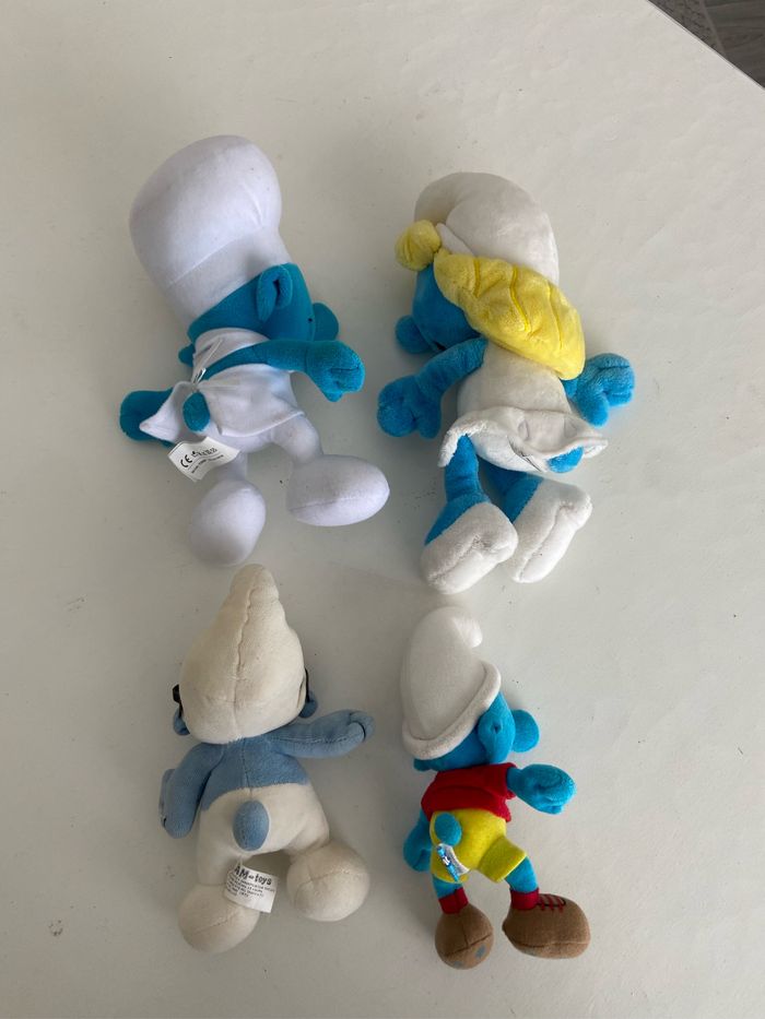 Lot peluches les schtroumpfs - photo numéro 6