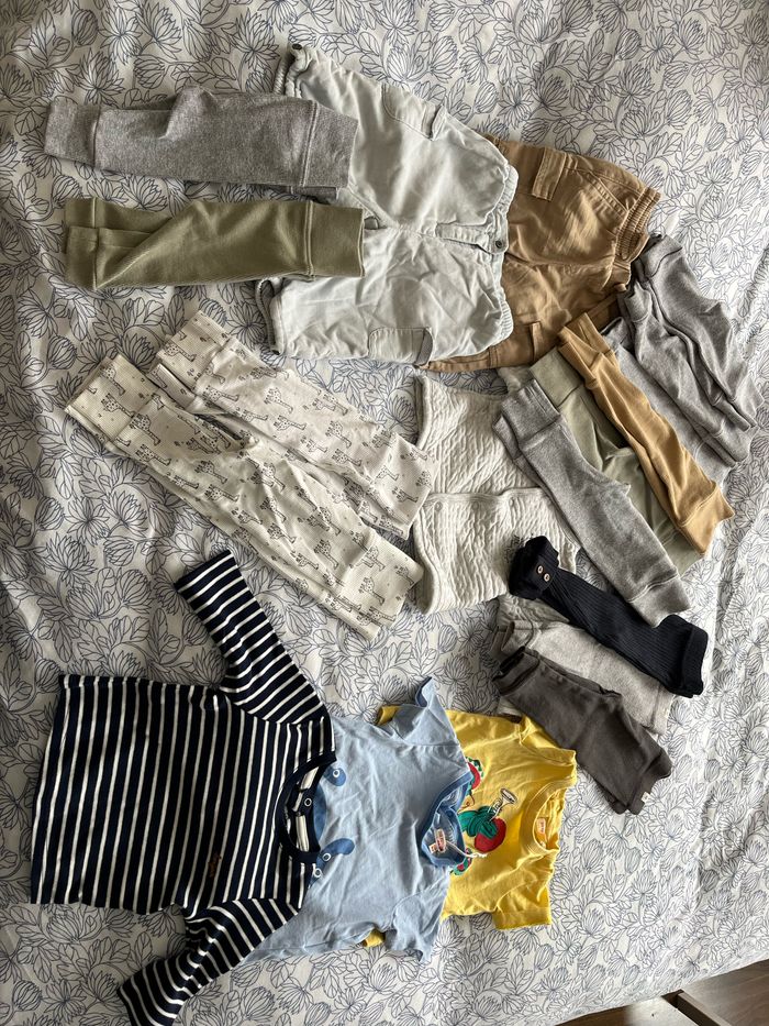 Lot vêtements garçon