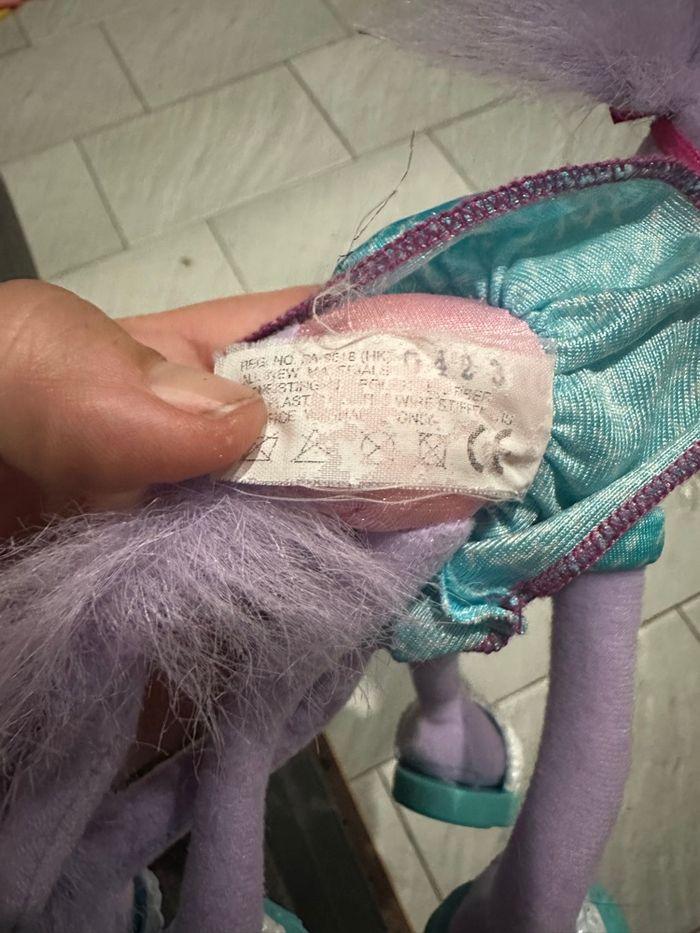 Peluche articulée chien barbie vintage - photo numéro 4