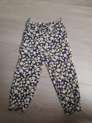 Pantalon fleuri 3 ans