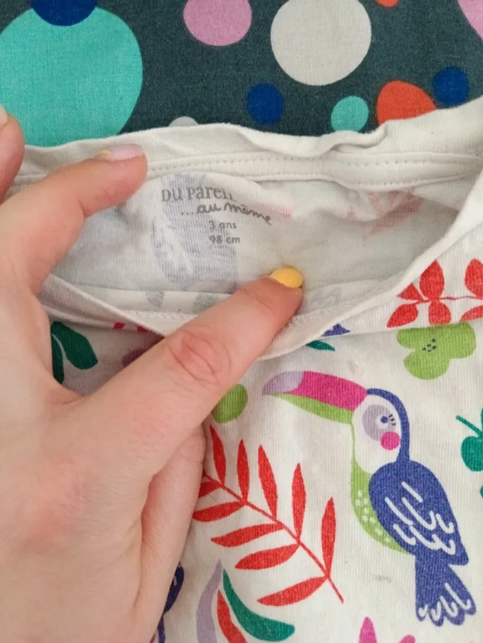 Chemise de nuit manche longue 3 ans - photo numéro 2