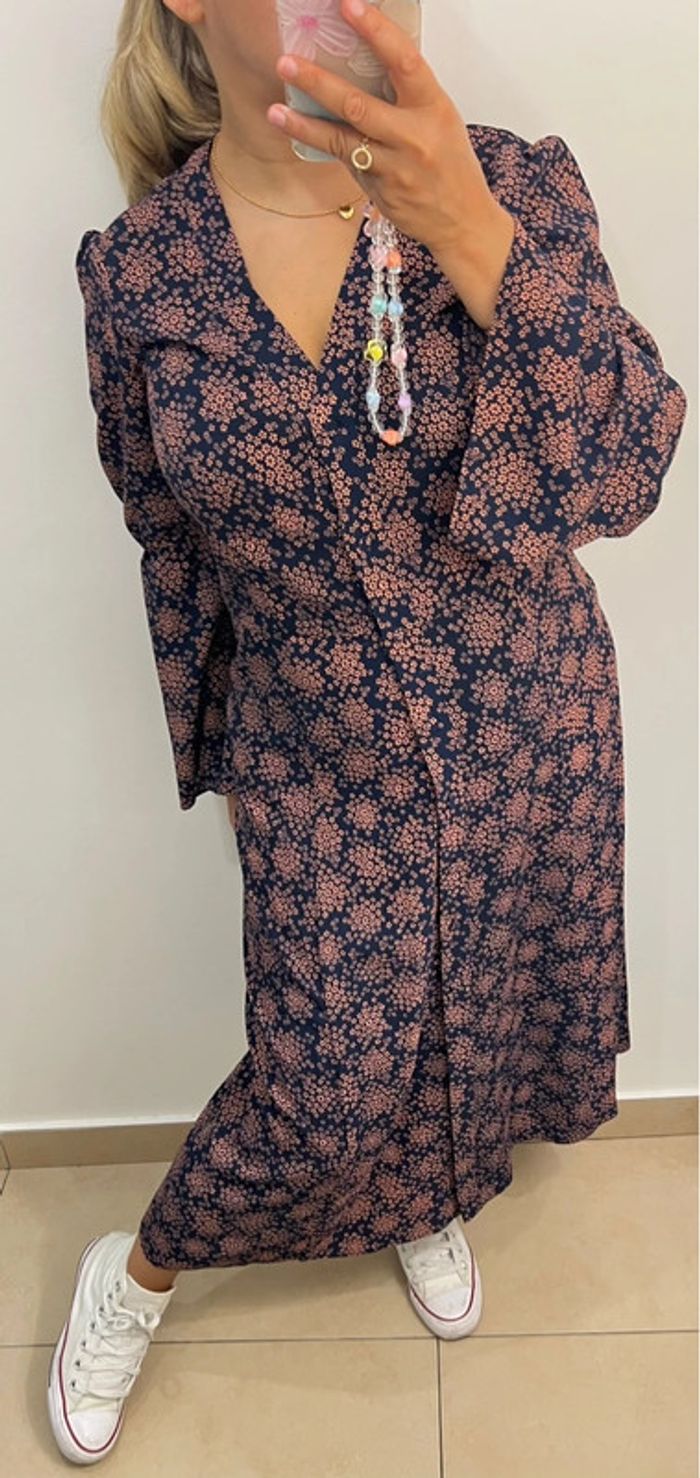 Robe longue Michael Kors Imprimée Fleurs Taille 38 - photo numéro 5
