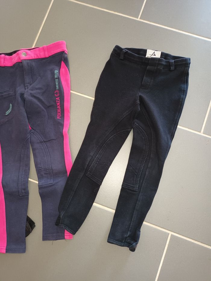 Lot 3 pantalons équitation taille 6 ans - photo numéro 4